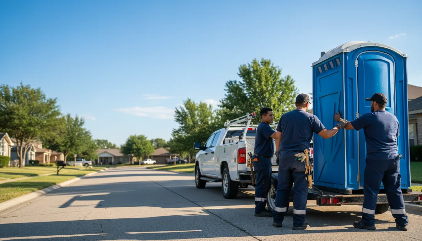 Portable Toilet Rental in Trinidad, TX near me